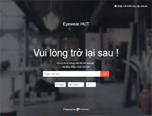 Tablet Screenshot of eyewearhut.com.vn
